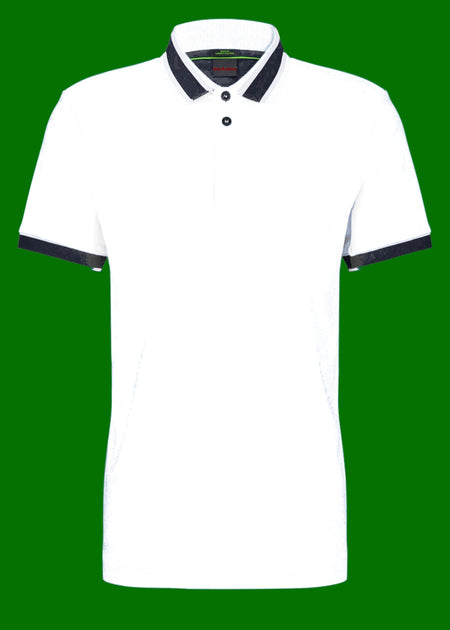 POLO#MB-005-WHITE – IZAC 4 MEN